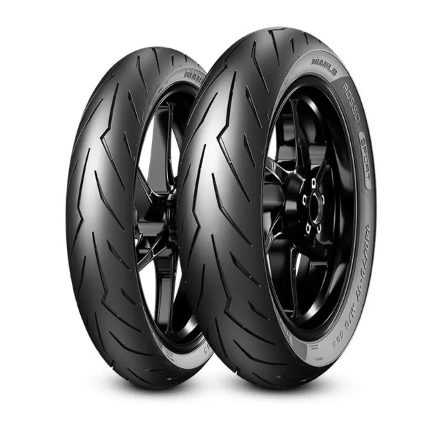 Pirelli Diablo Rosso Sport Scooter Tyre F/R 80/80-14 M/C 43S TL