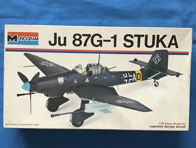 350 1/48 Monogram Need Repairers Ju87G-1 Stuka Kanonenvogel