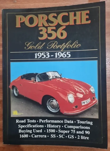 Porsche 356 Gold Portfolio, 1953-65 Brooklands Books R. M. Clarke Paperback 1994