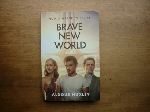 Aldous Huxley Brave New World science fiction paperback book free shipping