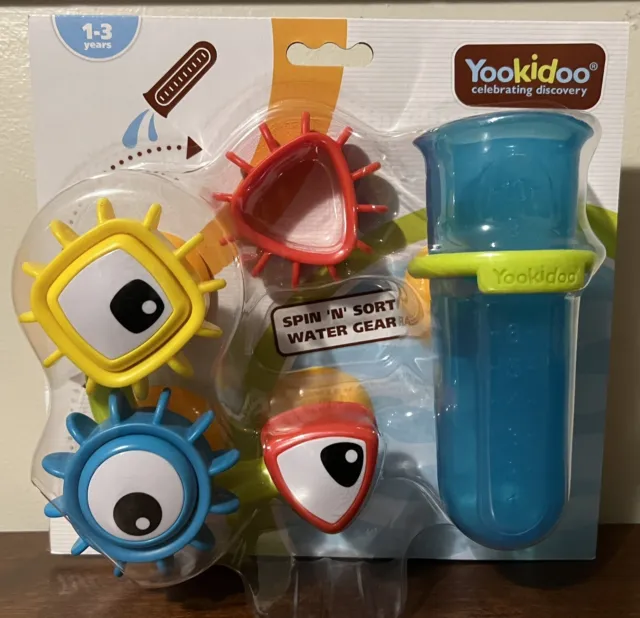 Yookidoo Spin 'N' Sort Water Gear Ages 1-3