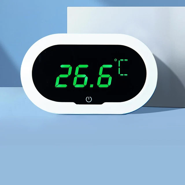 Termometro digitale acquario LED indicatore di temperatura serbatoio pesci con touch screen