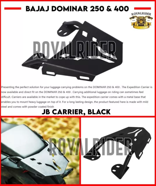 "Jb Carrier Noir Pour Bajaj Dominar 250 & 400