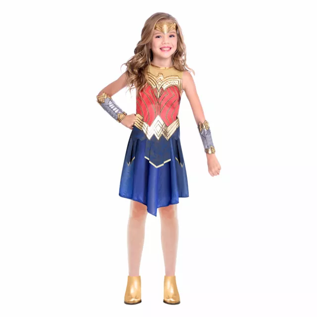 Abito da supereroe bambini Wonder Woman costume principessa Diana ragazze settimana del libro