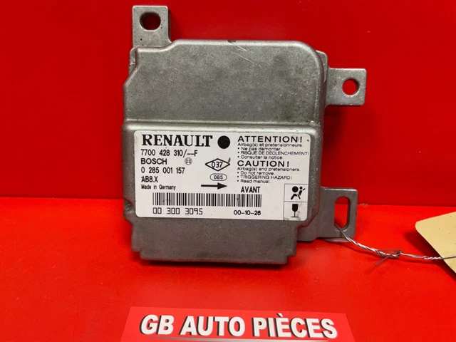 Calculateur Airbag Renault Clio 3 - Référence Bosch 0285001959 / 8200645161, Pièce D'occasion