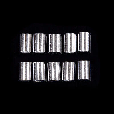 thumbnail image 2 of 50pcs 3/32” Aluminum Sleeves & Crimps – For Cable, Wire, Cord 2 of 6
