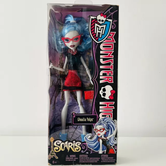 MONSTER HIGH Scaris: City of Frights Ghoulia Yelps Doll New & Sealed NRFB BNIB