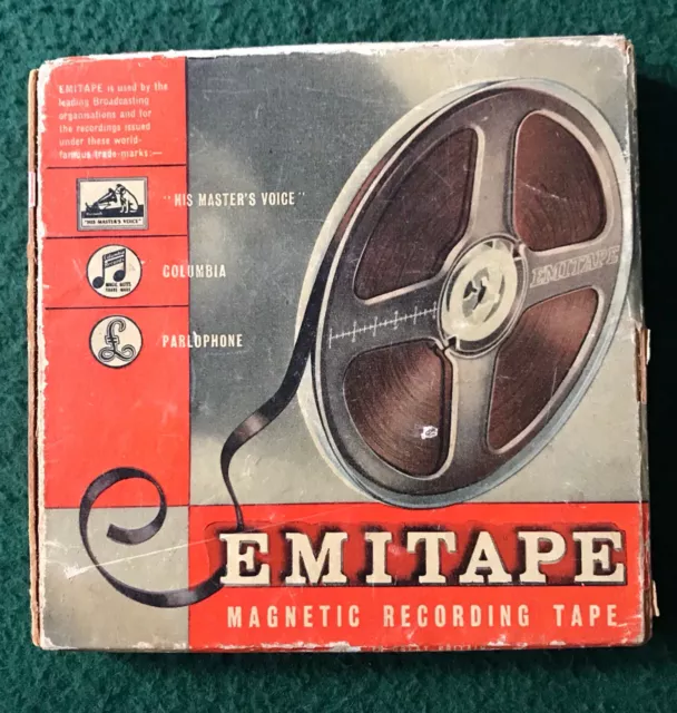 EMITAPE Magnetic Recording Tape - Empty Box - Solo Scatola