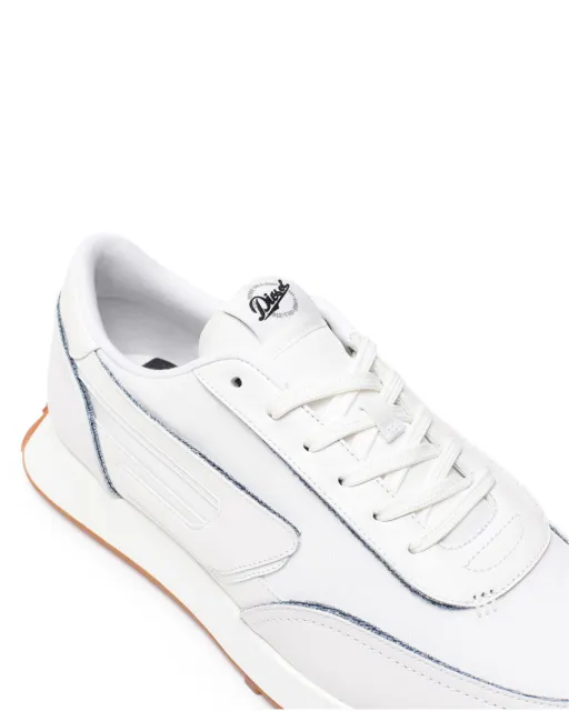 Diesel - Mens Low Sneakers Shoes Trainers White - S-RACER LC 3