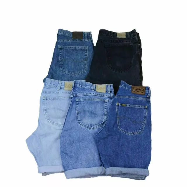 Mens Vintage Lee Denim Shorts Various Colours