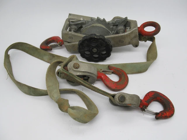 Little Mule 300A Strap Lever Hoist 1500-3000lbs Capacity *No Arm* ! WOW !