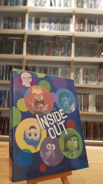 Inside Out Blu-ray KimchiDVD Exclusive SteelBook lenticular Ovp