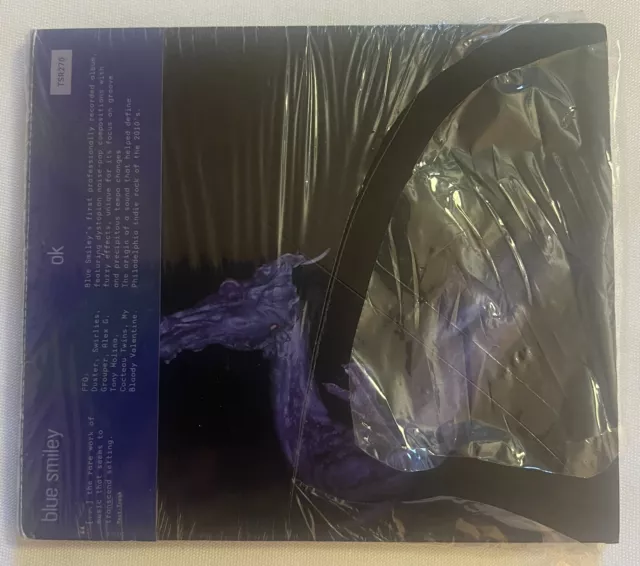 blue smiley OK (CD) Album Digipak (UK IMPORT) NEW (scratched cover)