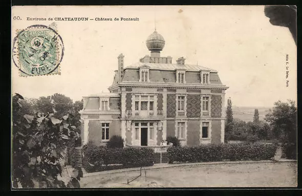 CPA Pontault, Le Chateau 1905