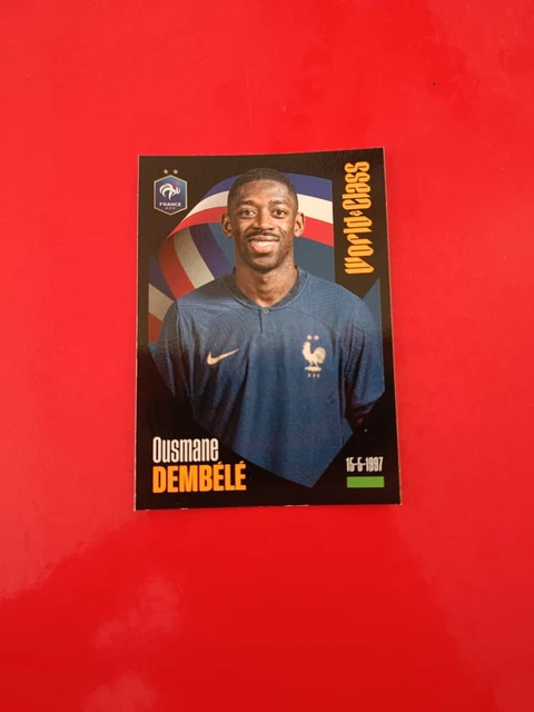 FIGURINE PANINI STICKER World Class 2024 n.204 Ousmane Dembelè (France ...