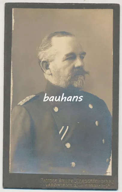 CDV Berlin-Portrait Offizier (c867)