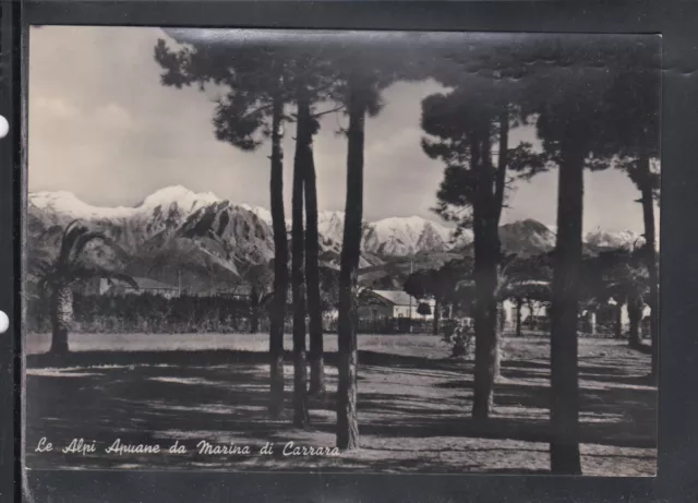 Cartolina Le Alpi Apuane da Marina di Carrara IA435