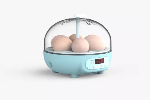 6 Eggs Incubator  Poultry Hatching Industrial  Machine with Automatic Turning