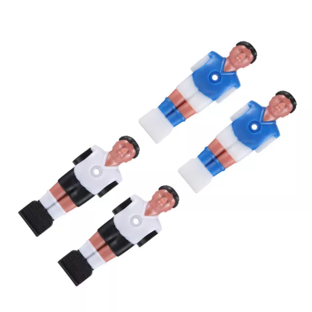 4 Pcs Football Table Doll Resin Child Player Soccer Men Replacement Parts