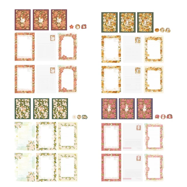 Schreibpapiere mit Umschlägen Schreibpapier Papier Set für Hochzeitseinladungen