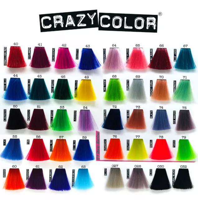 Crazy Color tinta colore crema vegetale colorante capelli semipermanente