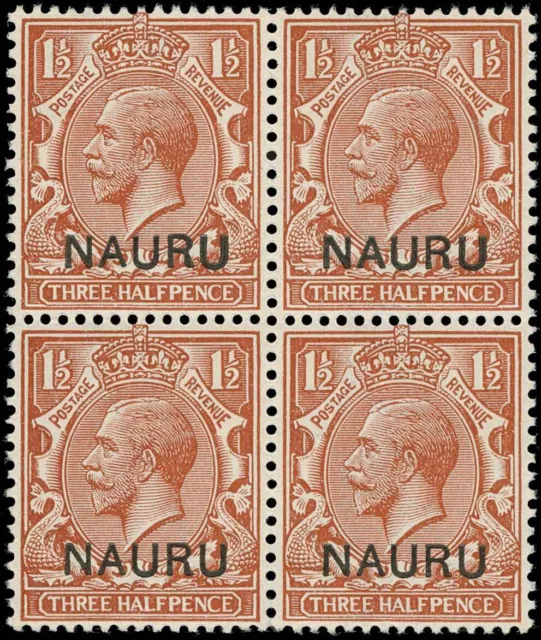 Nauru Scott 3 Gibbons 3 Superb Never Hinged Stamp