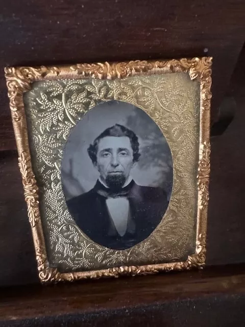 Antique Tintype Civil War Era - Young Gentleman-