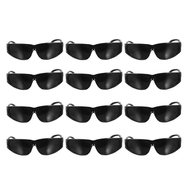 12 Pcs Polycarbonate Lens Welding Goggles Miss Auto Darkening