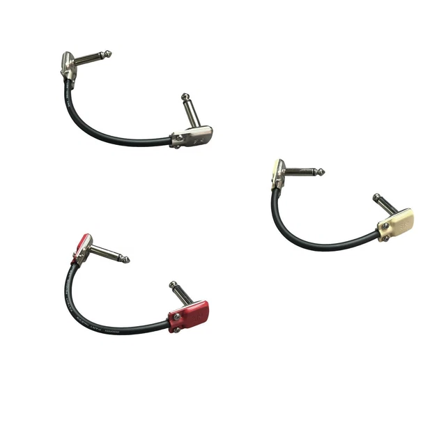 Guitar Patch Cable for Guitar Pedal Board, Amplifier Metal Construction