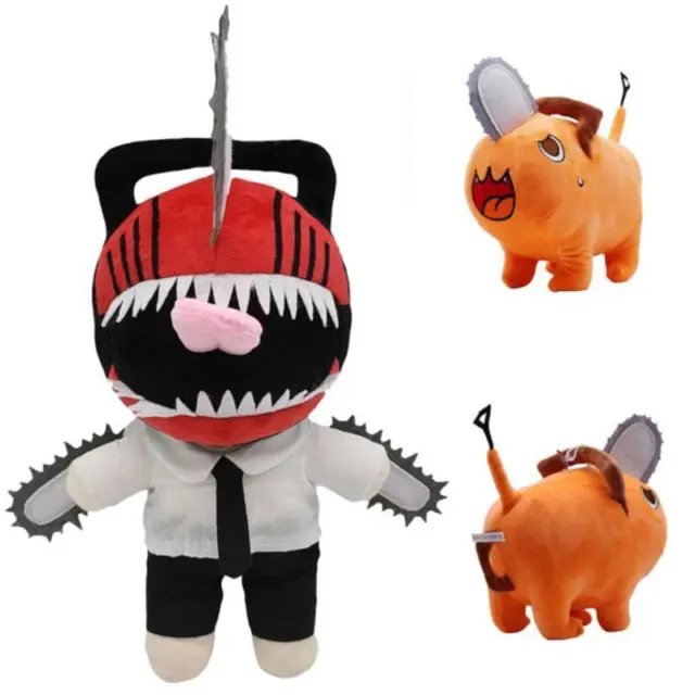 Chainsaw Man Pochita Plush Toy Soft Stuffed Doll Birthday Xmas Gifts.c
