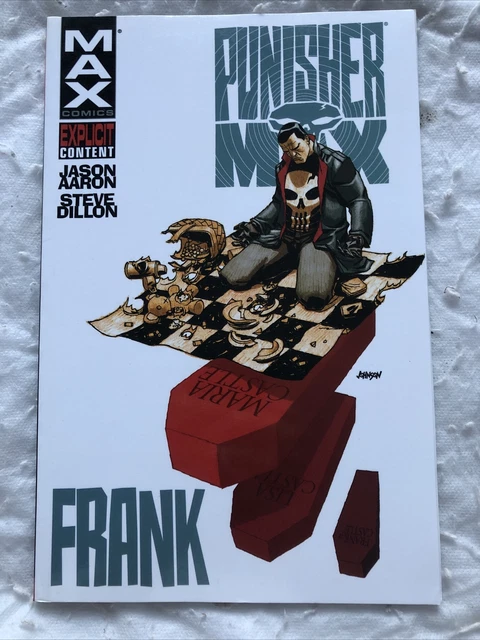 PUNISHER MAX: Frank TPB NM (Marvel 2011) 1st Print Graphic Novel
