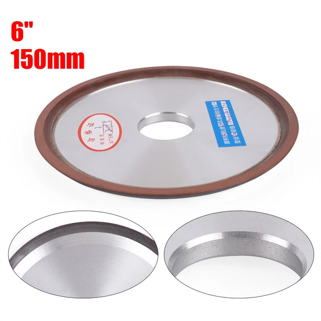 6 Inch 150mm Carbide Grinder Disc Cutter Sharpener Cup Grinding Wheel 120 Grit