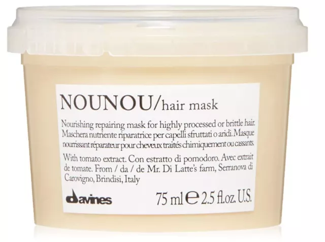 Davines Essential Haircare Nounou/Pelo Máscara 75ML Cura Intensiva Seco Pelo