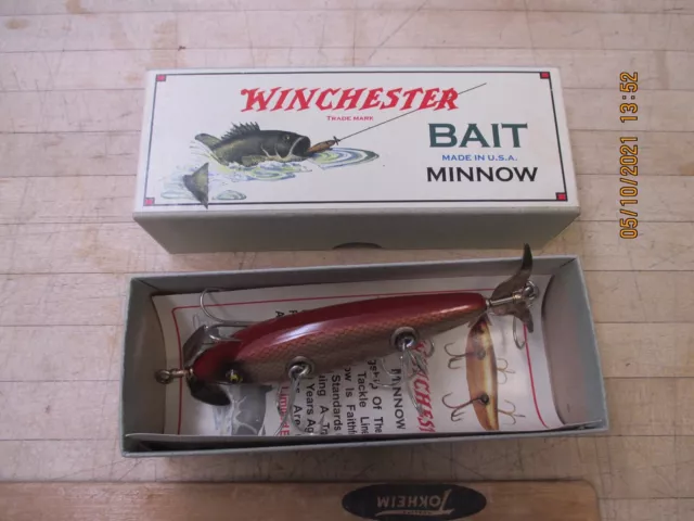 WINCHESTER BAIT 5 hook Minnow lure No. 2001, limited edition $39.99 -  PicClick