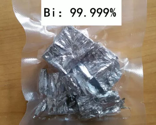 50 grams High Purity 99.99% Bismuth  Metal Lumps Vacuum packing