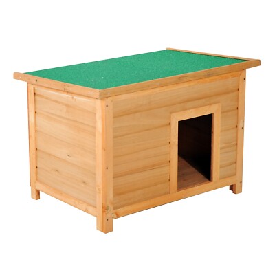 Pawhut 85Wx58Dx58H cm impermeabile elevati CANILE-in legno 