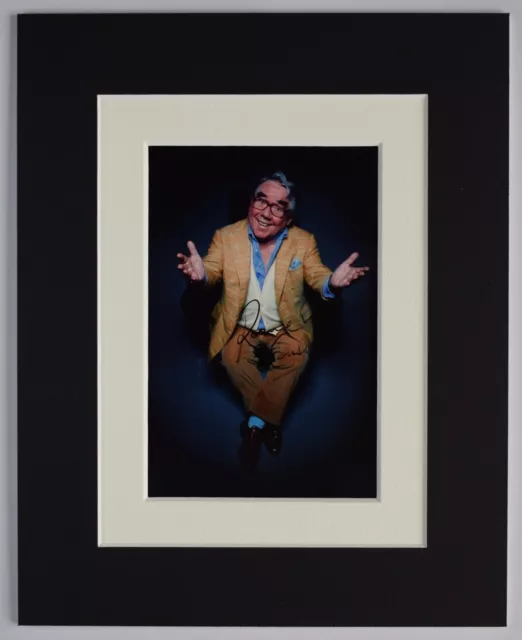 Ronnie Corbett Signed Autograph 10x8 photo display TV Two Ronnies Comedy AFTAL