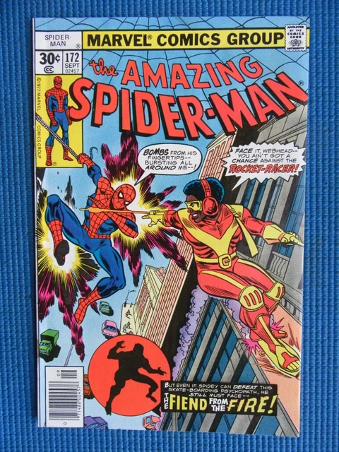 Amazing Spider-Man # 172 - (Fine) -The Rocket-Racer-The Friend From The Fire