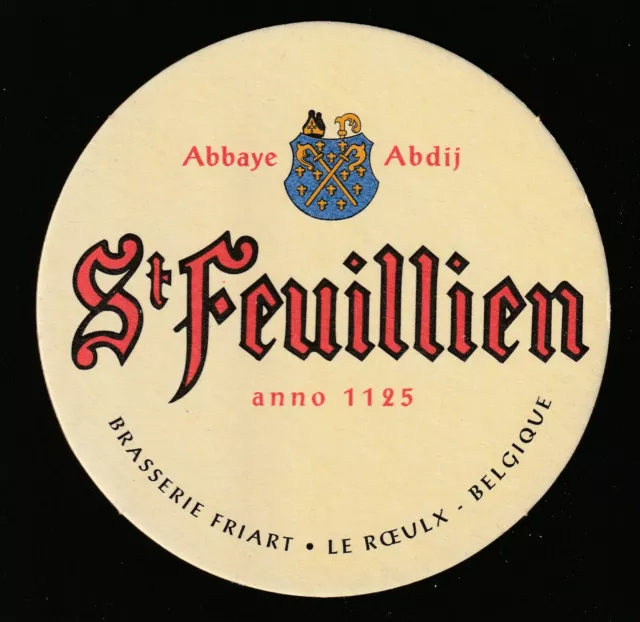 Sous Bock : Bière Belge - Abbaye Abdij, St Feuillien