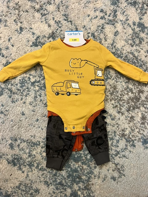 Carters Baby Boy 4 Pieces Set 3-6 Months