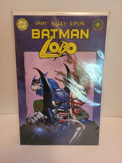 BATMAN/LOBO By Alan Grant & Simon Bisley DC ELSEWORLDS Excellent condition