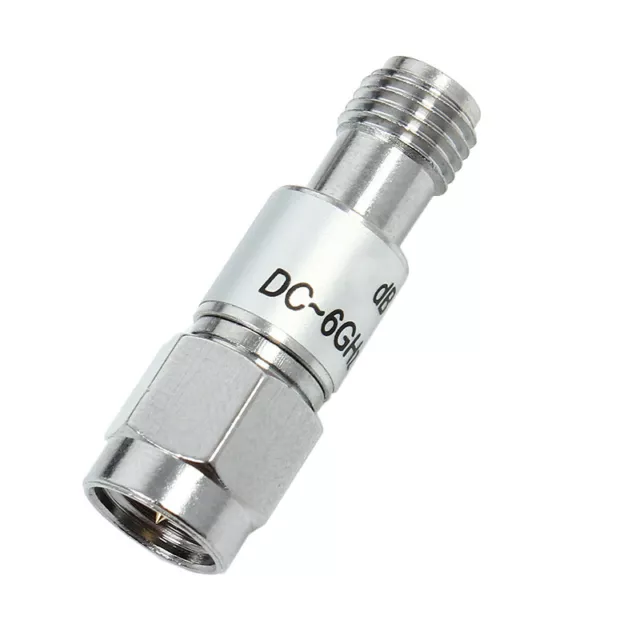 Free Shipping 1pcs DC-8GHz 1-60dB 2W SMA JK Male to Female RF Coaxial Attenuator