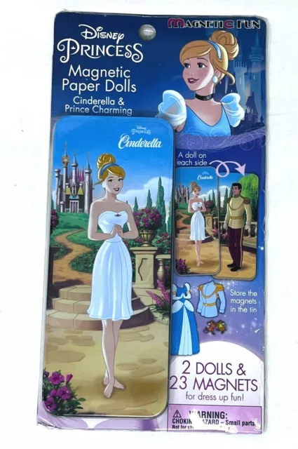 Magnetic Paper Doll Lot of Cinderella, Sophia, Birthday Pony With Clothes