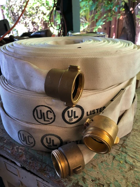 Used Fire Hoses 2" x 75ft long - 6 of them
