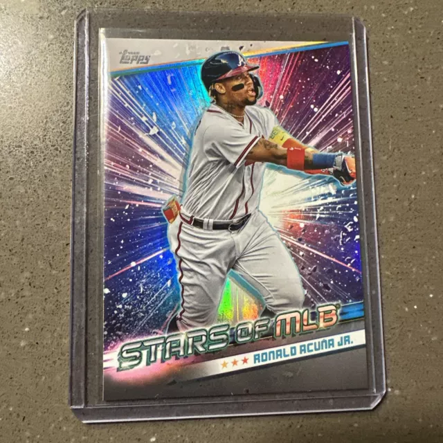 RONALD ACUNA JR 2024 Topps Series 1 Stars Of MLB SMLB3 Atlanta Braves EUR 1,40 PicClick IT