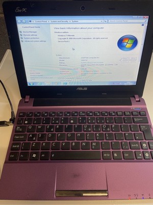 Asus Eee Pc 1015cx Seashell Series 1 6ghz Cpu 3 Go Disque Dur Win 10 Chargeur Eur 41 14 Picclick Fr