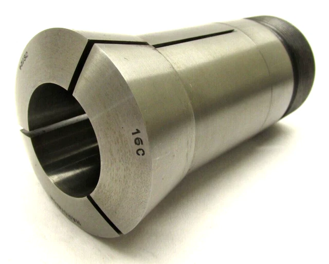 HARDINGE 1-7/32" 16C ROUND COLLET w/ INTERNAL THREADS