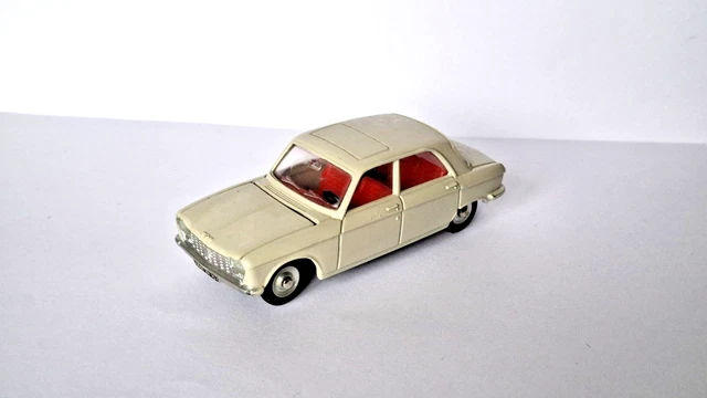 DINKY TOYS PEUGEOT 204 REF 510 TRÈS BON ÉTAT BOITE D'ORIGINE 1965