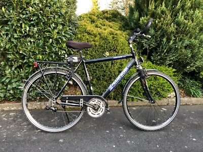 28 zoll hercules rs comfort trekking herren fahrrad gefededert blau