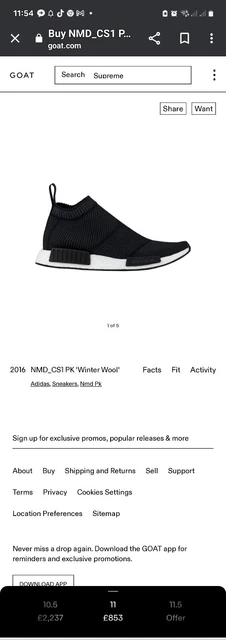 Adidas nmd winter clearance wool for sale